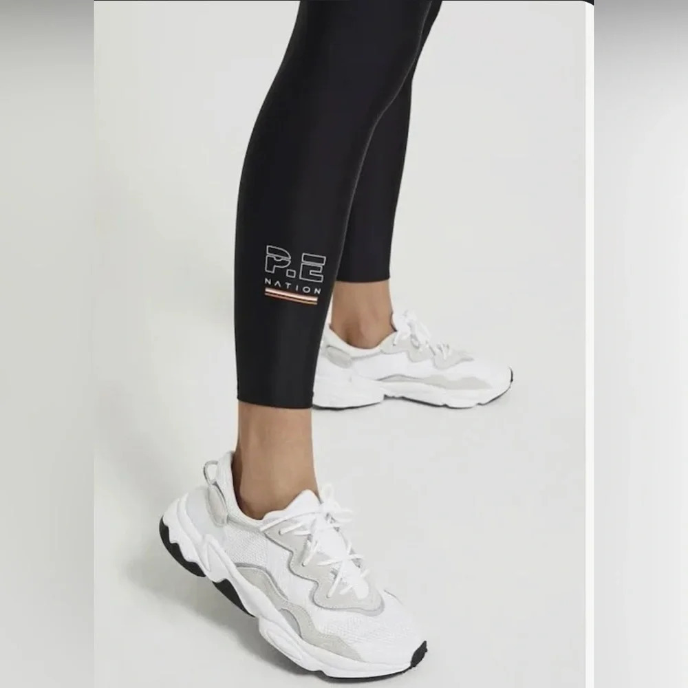 P.E Nation Training Day Crop Leggings - Picture 4 of 12